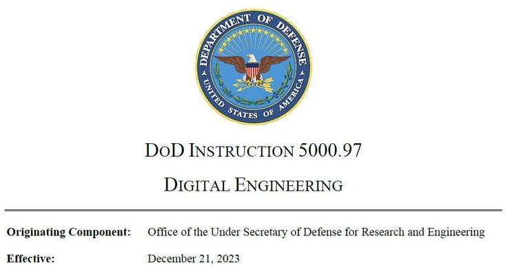 DoDI Digital Engineering 5000.97