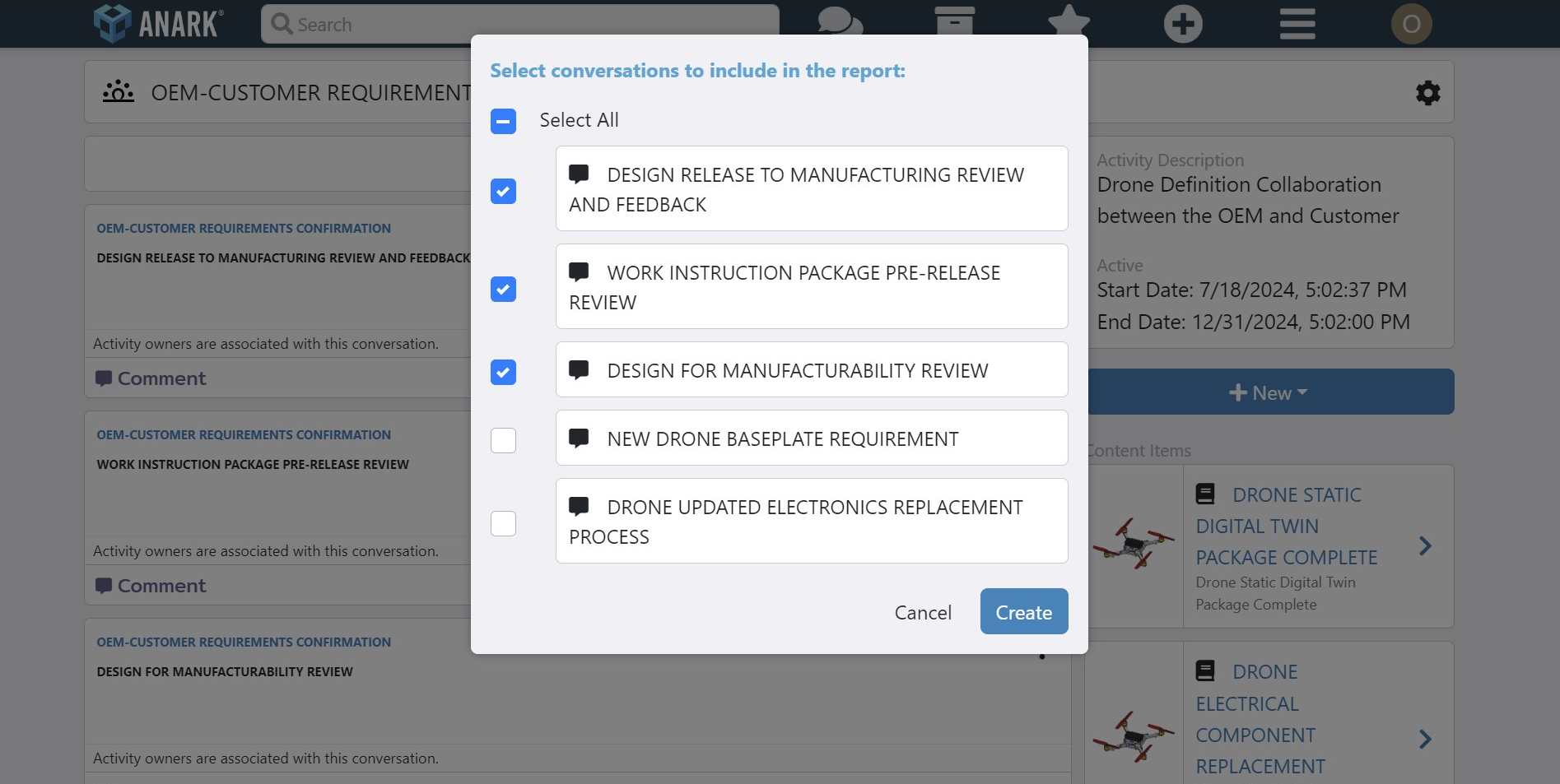 Digital thread traceable audit trail